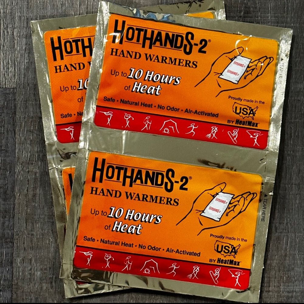 💞 New 4-Pk Hot Hands Hand Warmers